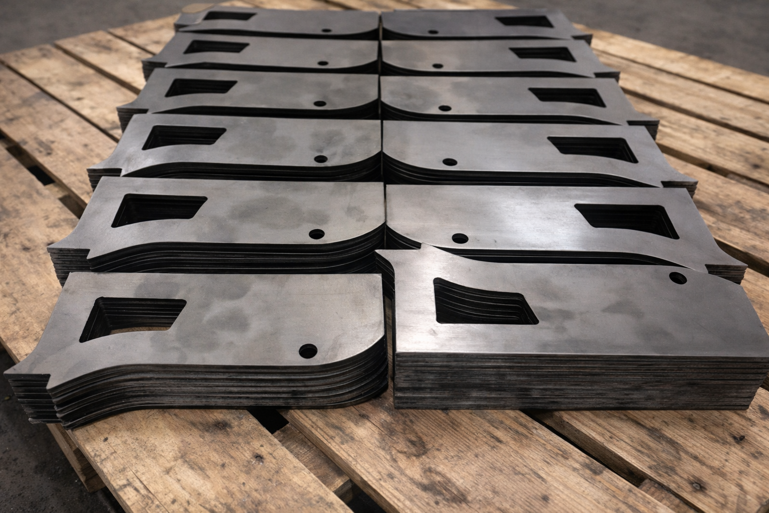 Maquila de corte láser en placa gruesa